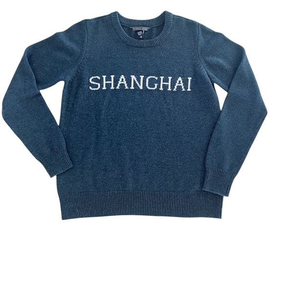 VICTORIA'S SECRET Shanghai grey Crewneck Knit pullover sweater Size small - Picture 2 of 6
